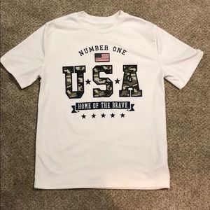 Boys USA tshirt